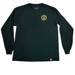 Spitfire Black Long Sleeve Grapic Men's Tee